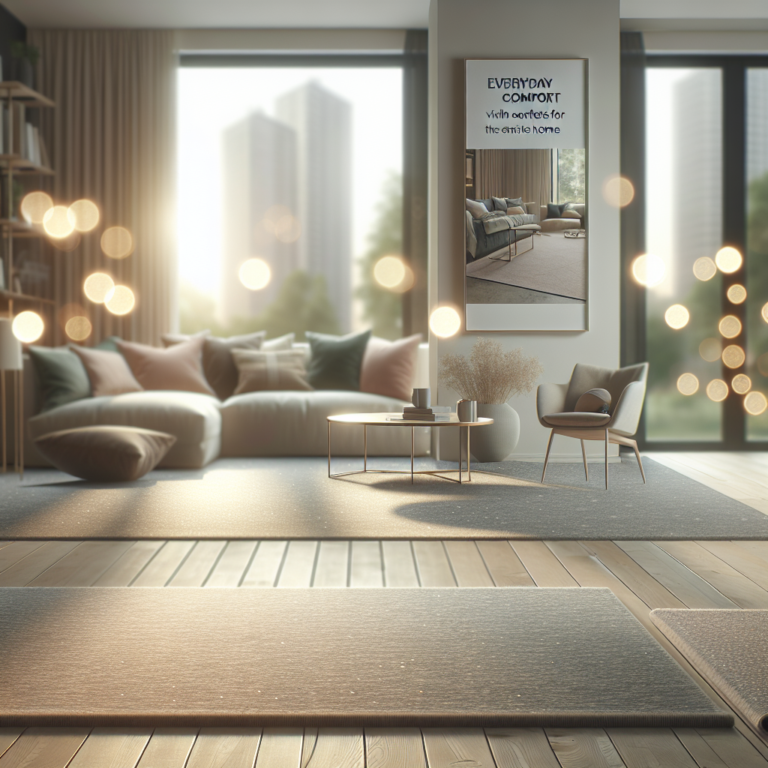 Transformez votre intérieur avec le confort inégalé du tapis vinyle pour toute la maison