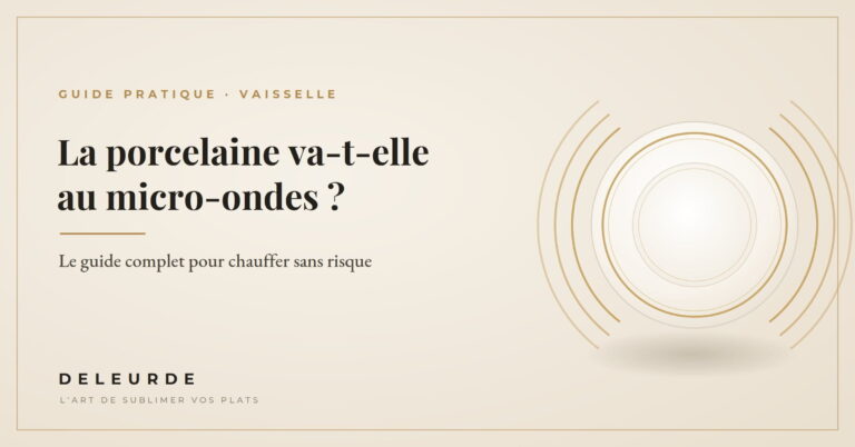 porcelaine va-t-elle au micro-ondes